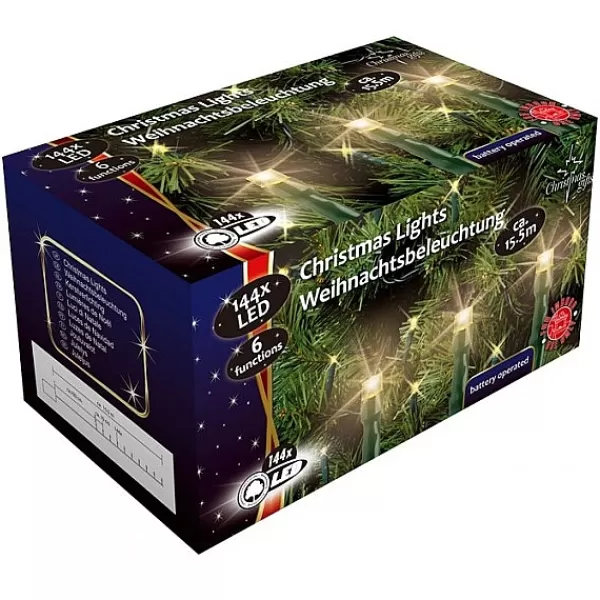 Christmas Gifts Led-Kerstverlichting (144 Led'S) Met 6 Funkties> Kerstverlichting