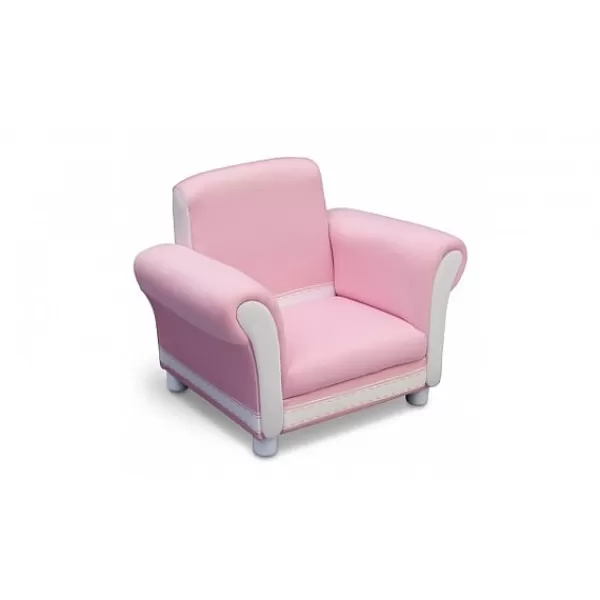 Delta Children Up85853Gn Kinderfauteuil Roze/Wit> Kinderfauteuil