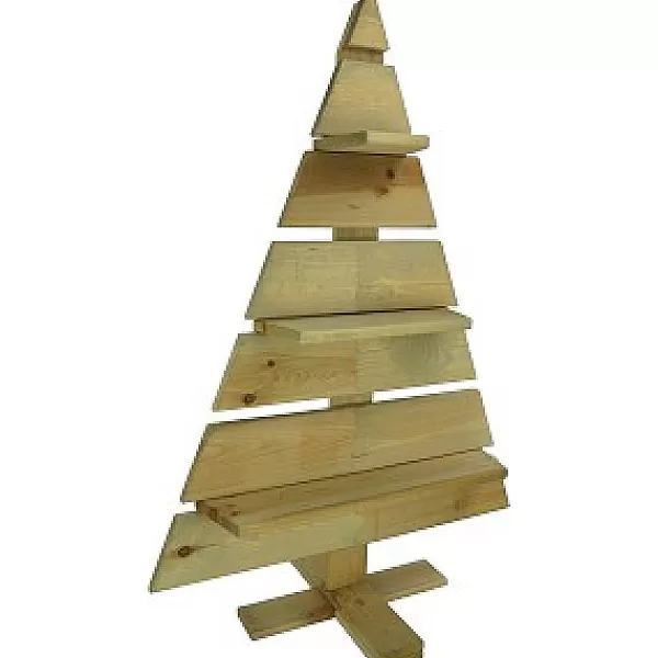 Snowflake Houten Kerstboom Grenen Fsc 110Cm> Alternatieve Kerstboom