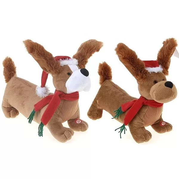 Christmas Gifts Kersthond Pluche 38Cm> Kerst Pluche