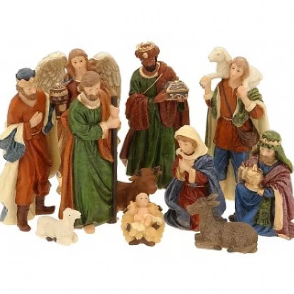 Decorative Lighting Kerststal Figuren 11-Delig> Kerststal