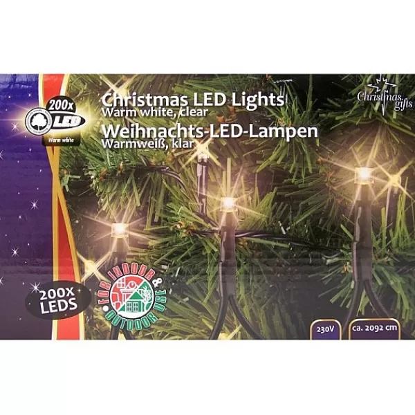 Christmas Gifts Kerstverlichting Buiten 200 Led´S Warmwit> Kerstverlichting