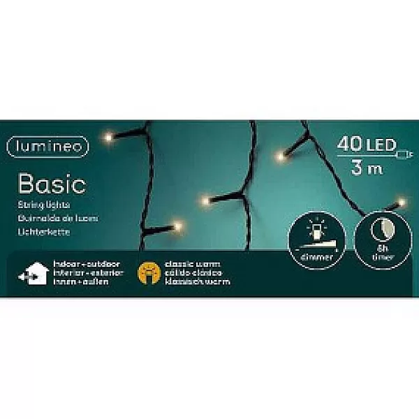 Lumineo Led-Verlichting Basic Lights Buiten 40L> Kerstverlichting