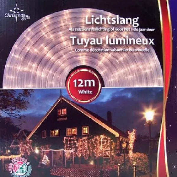 Christmas Gifts Lichtslang Wit 12M> Kerstverlichting