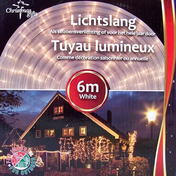 Christmas Gifts Lichtslang Wit 6 M> Kerstverlichting